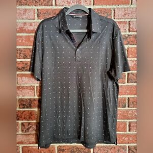 7 Diamonds Charcoal Men's Polo Short Sleeve Shirt